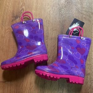 Brand new with tags size 10 rainboots